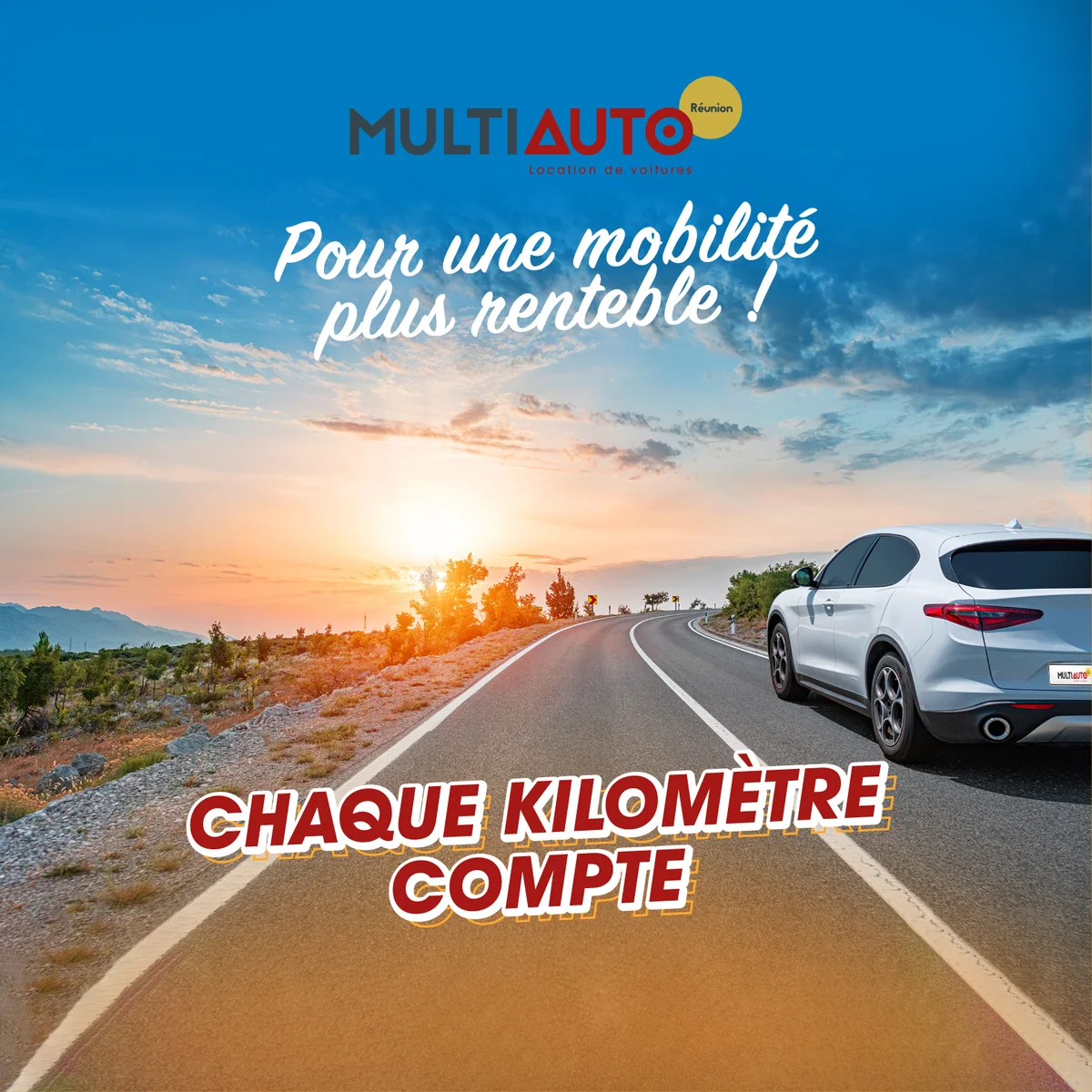 Kilometrage illimite MultiAuto pour explorer La Reunion